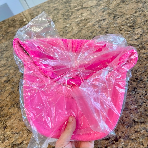 NWT Aviator Nation Pink Trucker Hat Aspen Sunset Rainbow embroidered patch - Picture 4 of 14